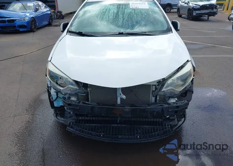 2016 Toyota Corolla Le из США, поврежденный, VIN 5YFBURHE6GP405281